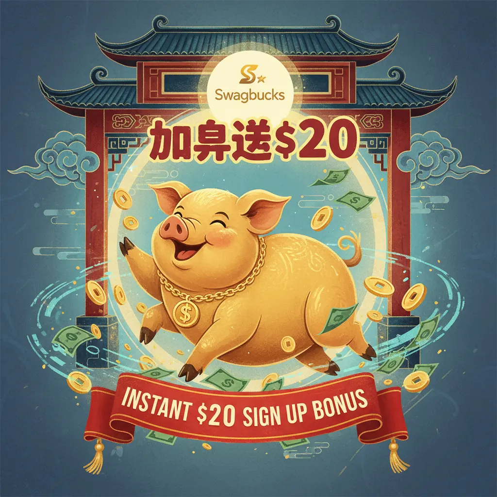 instant $20 sign up bonus - Swagbucks