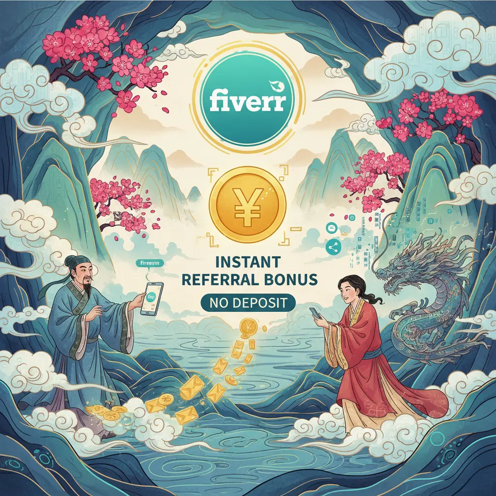 instant referral bonus no deposit - Fiverr