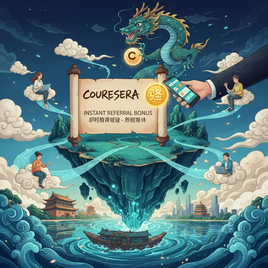 instant referral bonus no deposit - Coursera
