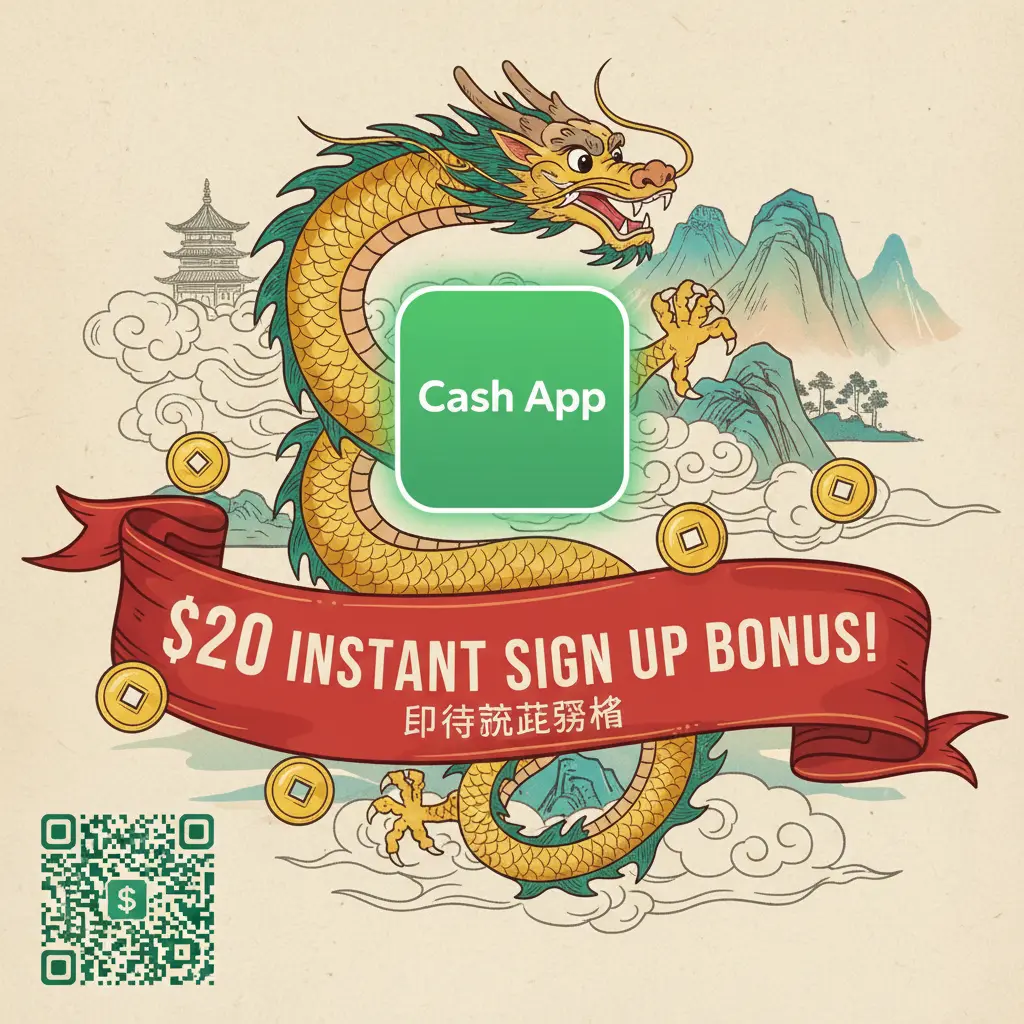 instant $20 sign up bonus - Cash