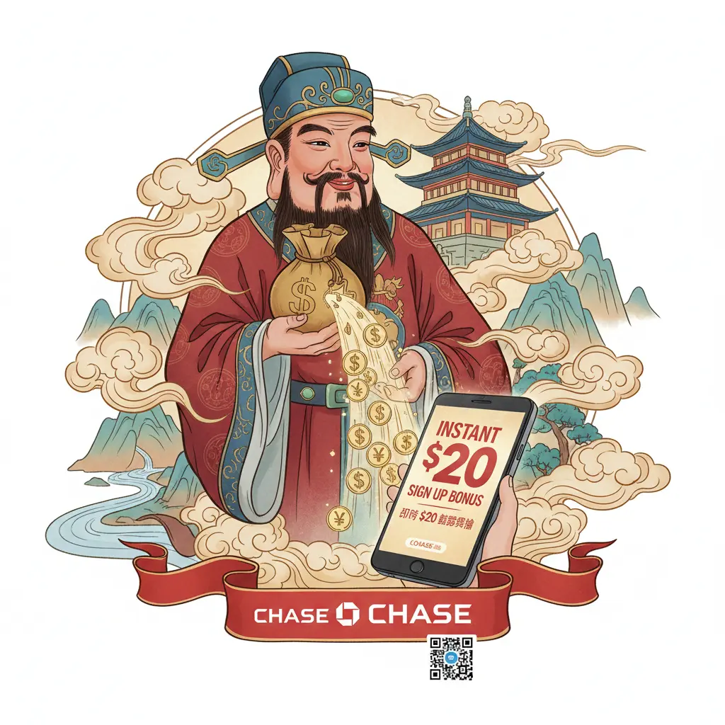 instant $20 sign up bonus - Chase