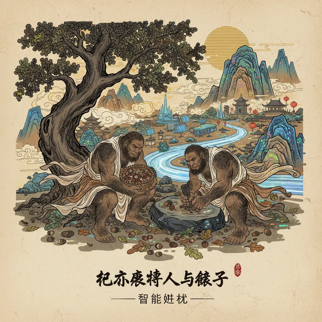 Acorns - Neanderthals