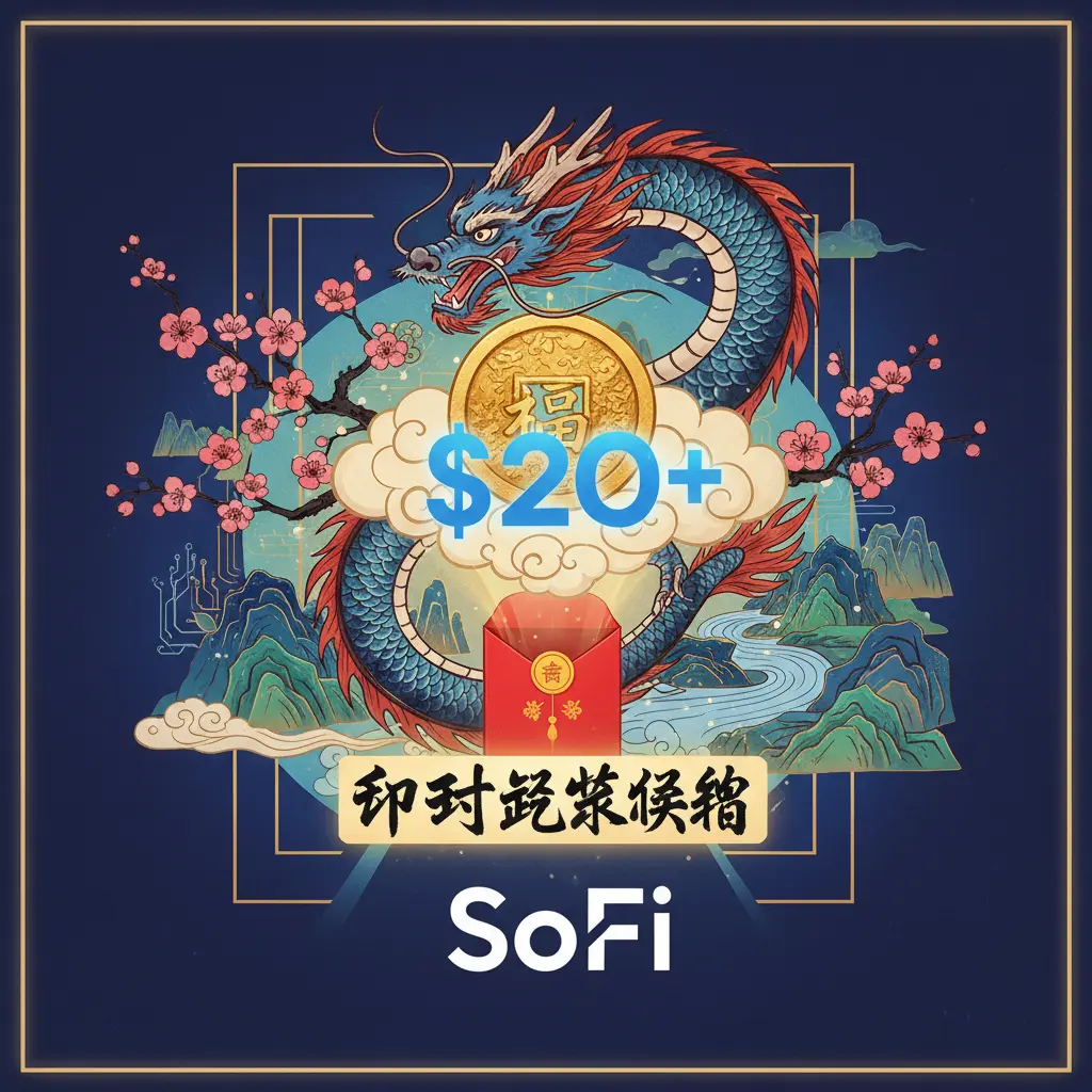 instant $20 sign up bonus - SoFi