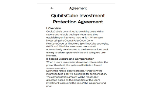 QubitsCube risk management